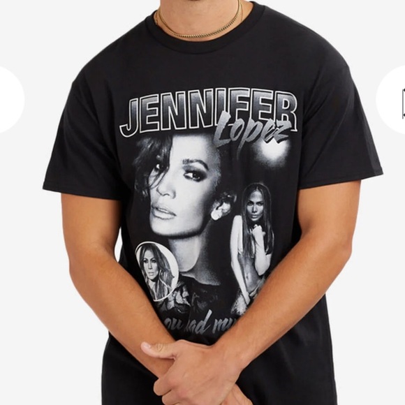 Snipes Black JLo Graphic T-shirt Size Large - Picture 1 of 7